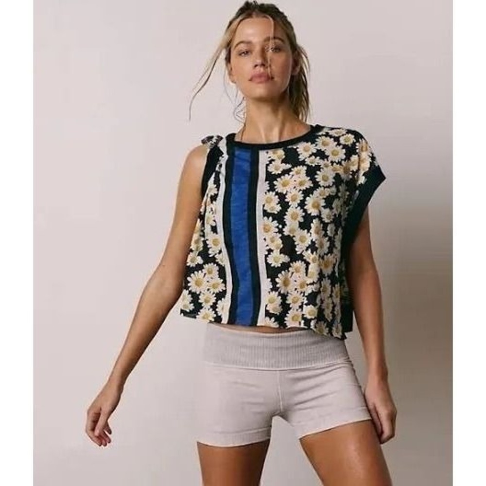 FP Movement by Free People My Time Daisy Top Small msrp $48